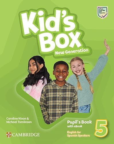 Kid's Box New Generation English for Spanish Speakers Level 5 Pupil's Book with eBook von Cambridge University Press